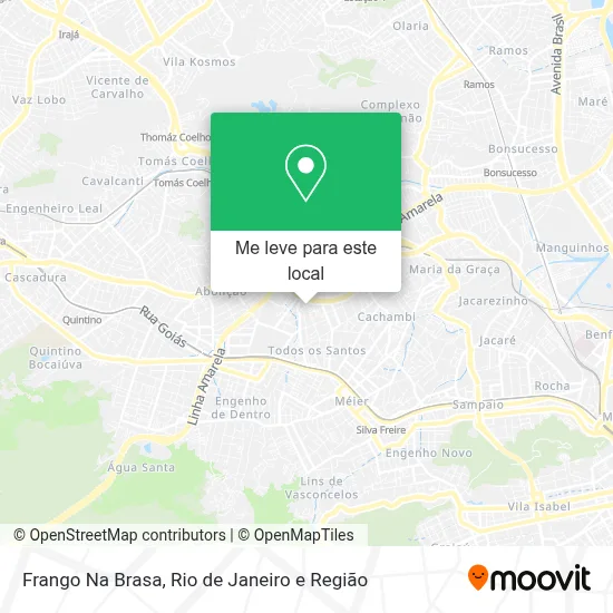 Frango Na Brasa mapa