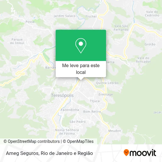 Ameg Seguros mapa