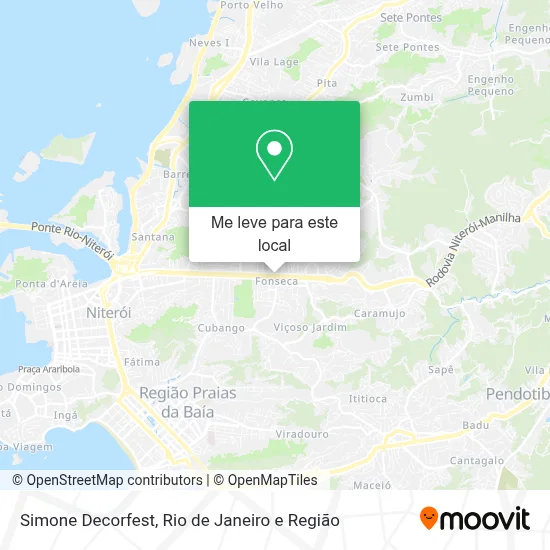 Simone Decorfest mapa