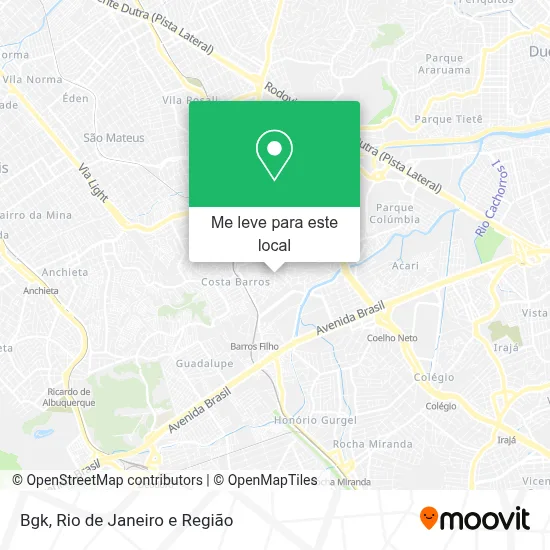 Bgk mapa