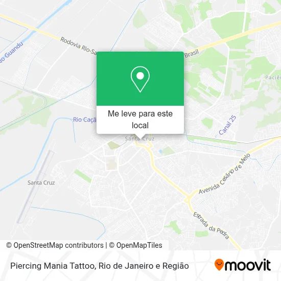 Piercing Mania Tattoo mapa