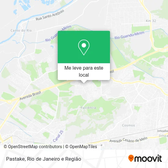 Pastake mapa