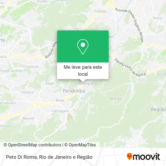 Pets Di Roma mapa