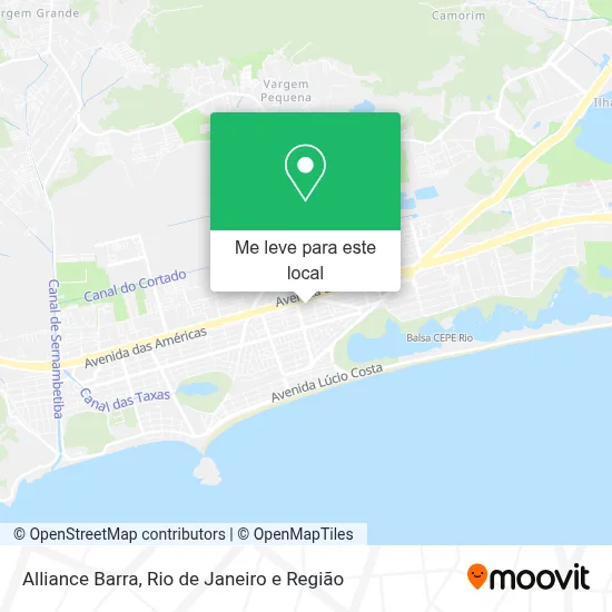 Alliance Barra mapa