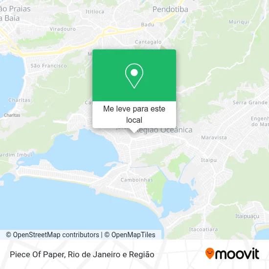 Piece Of Paper mapa