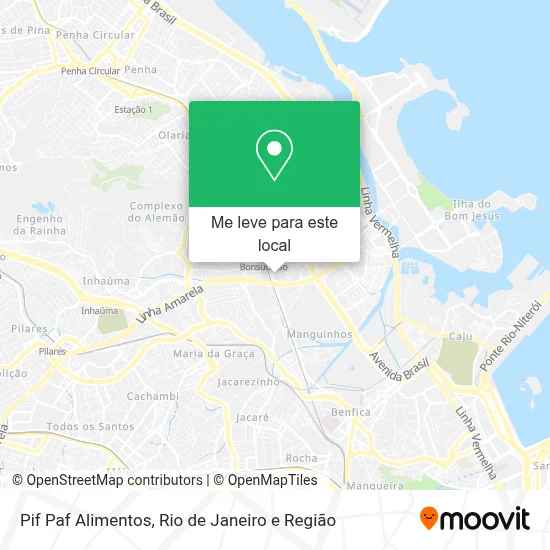 Pif Paf Alimentos mapa