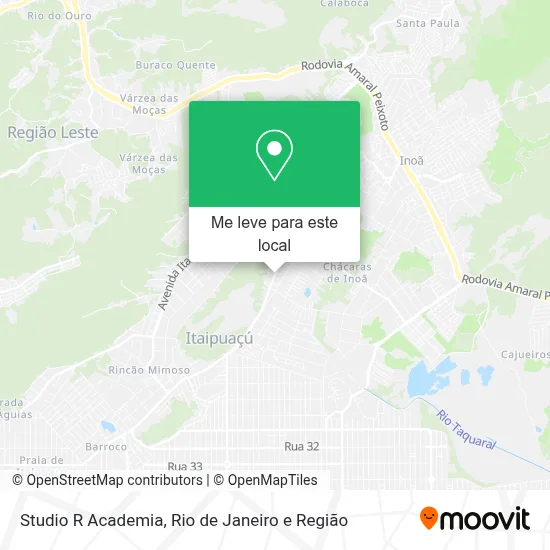 Studio R Academia mapa