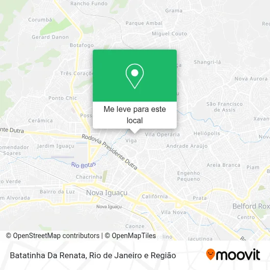 Batatinha Da Renata mapa