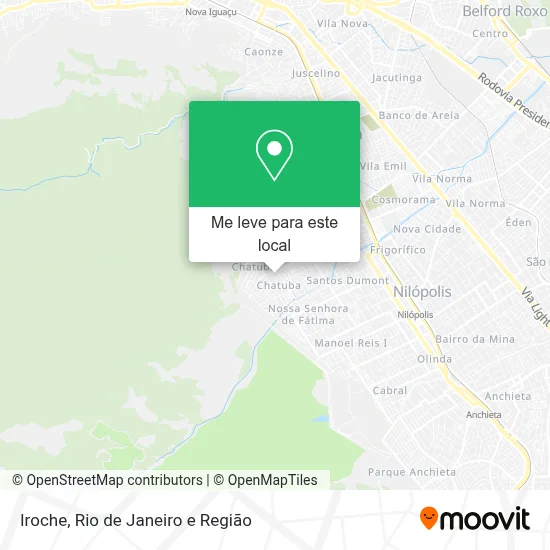 Iroche mapa