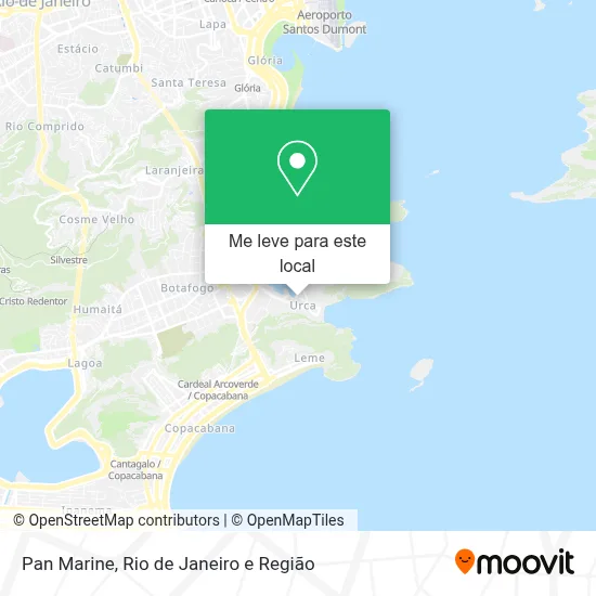 Pan Marine mapa