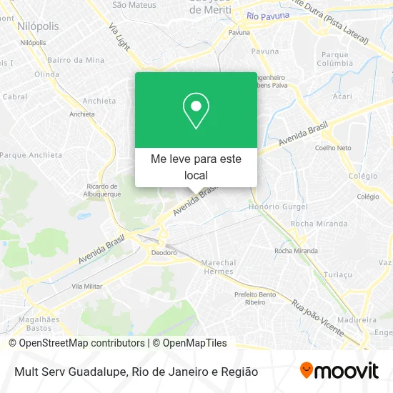 Mult Serv Guadalupe mapa
