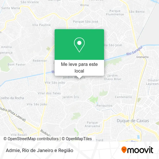 Admie mapa