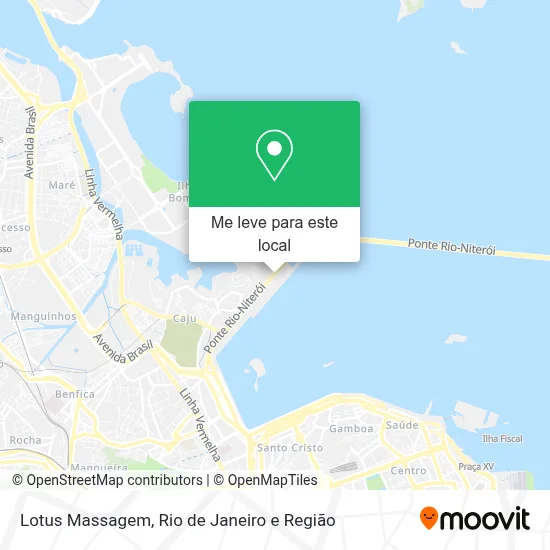 Lotus Massagem mapa