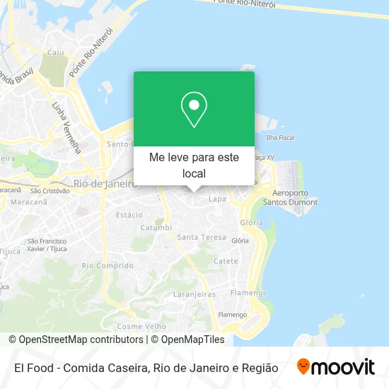 El Food - Comida Caseira mapa