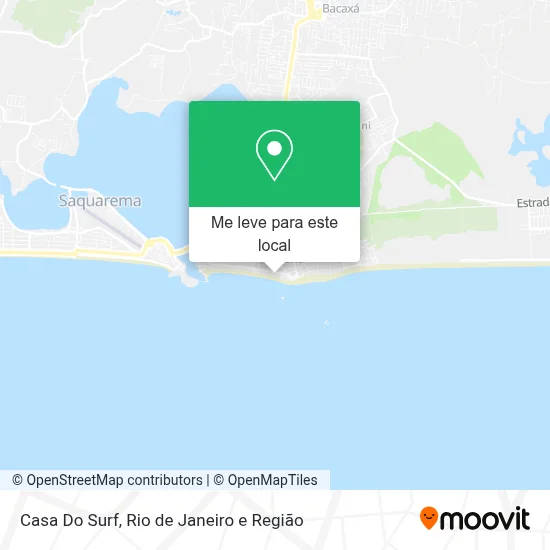 Casa Do Surf mapa