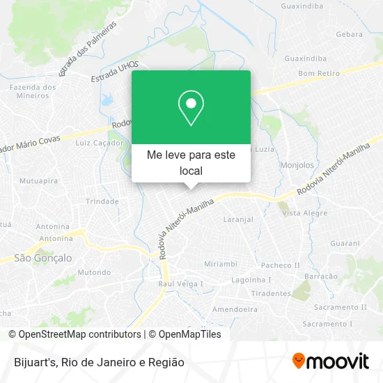 Bijuart's mapa