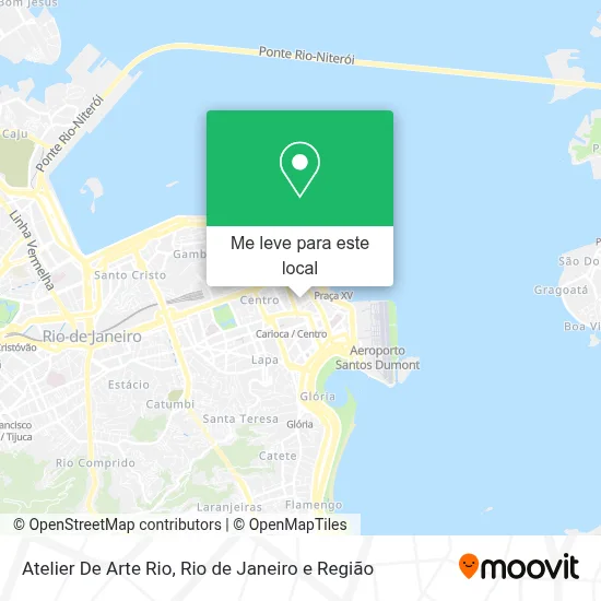 Atelier De Arte Rio mapa