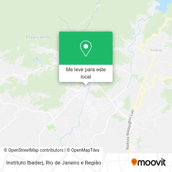 Instituto Ibaderj mapa