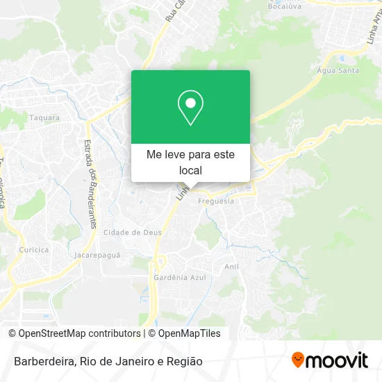 Barberdeira mapa