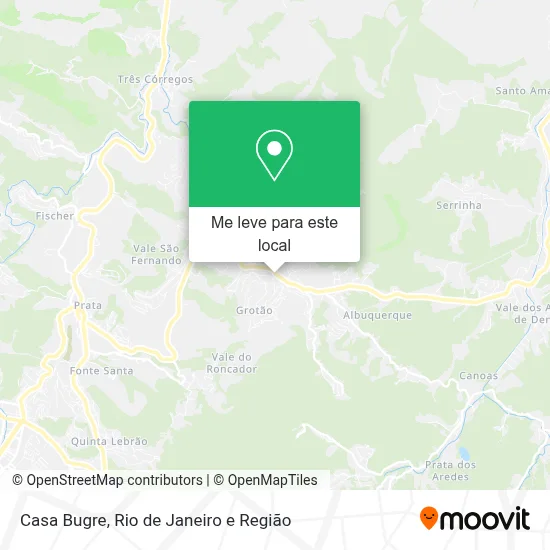 Casa Bugre mapa