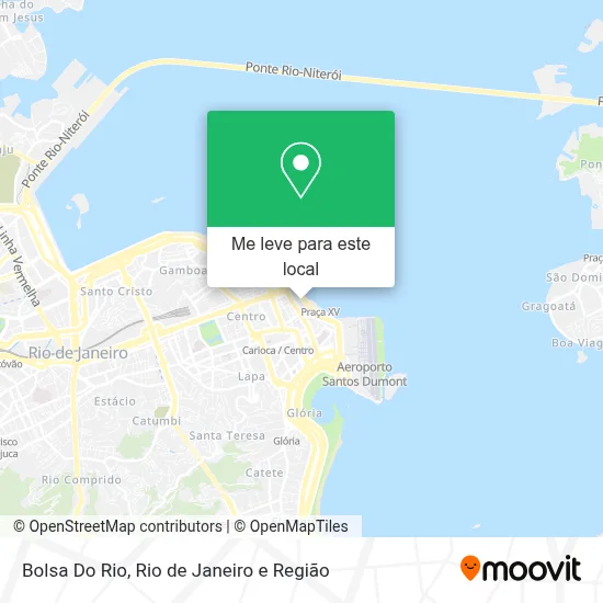 Bolsa Do Rio mapa