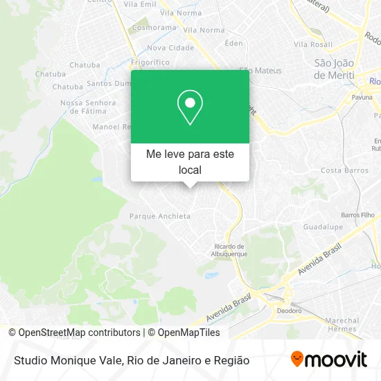 Studio Monique Vale mapa