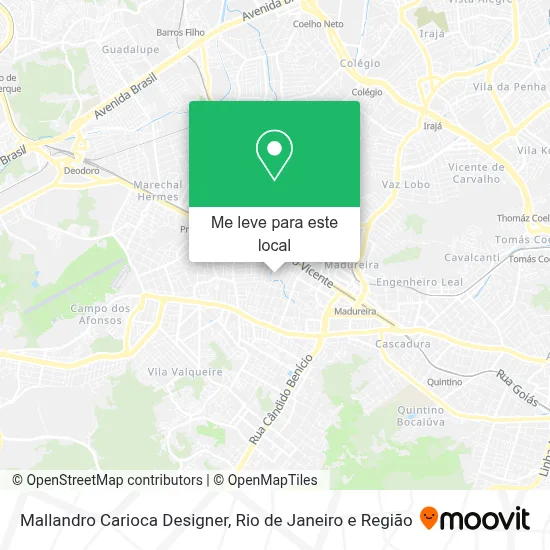 Mallandro Carioca Designer mapa