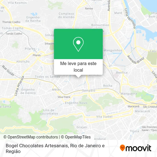 Bogel Chocolates Artesanais mapa