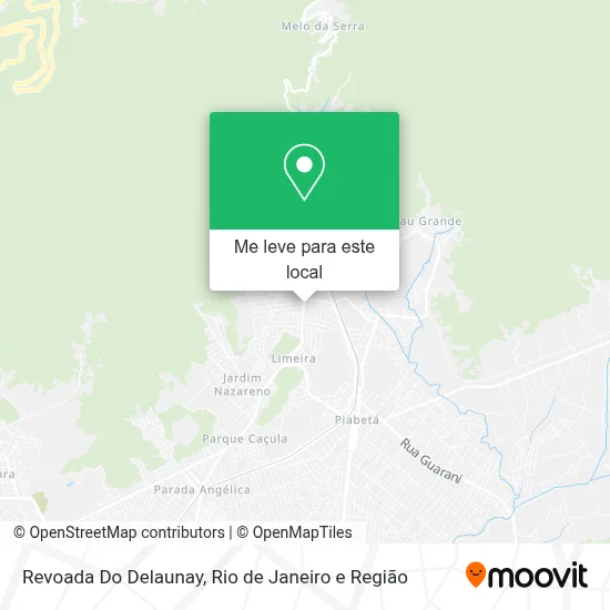 Revoada Do Delaunay mapa