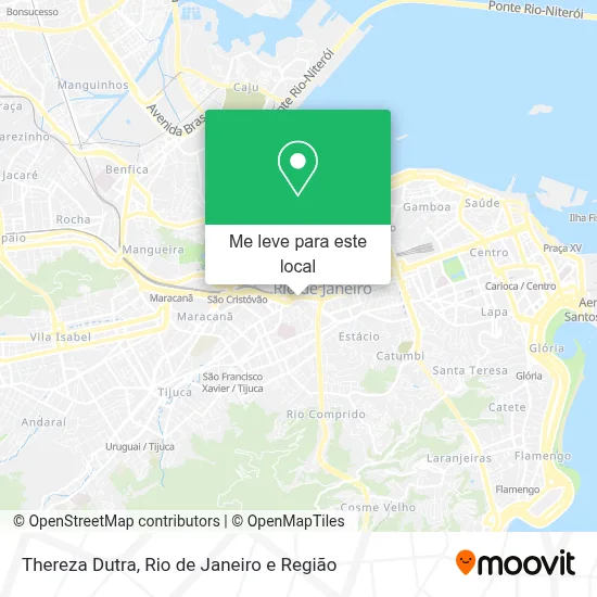 Thereza Dutra mapa