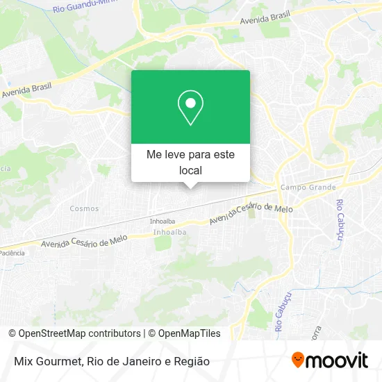 Mix Gourmet mapa