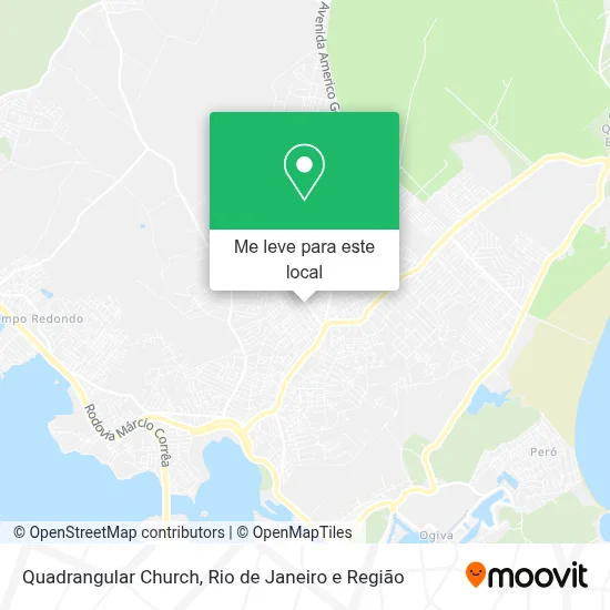 Quadrangular Church mapa