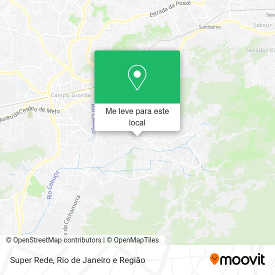 Super Rede mapa
