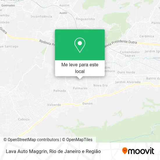 Lava Auto Maggrin mapa