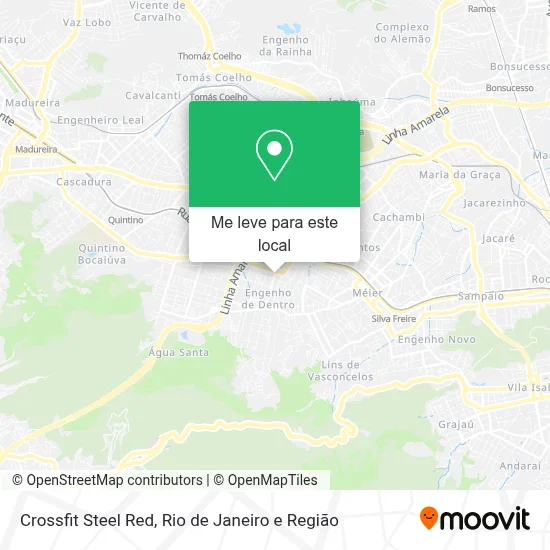 Crossfit Steel Red mapa