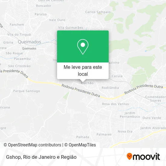 Gshop mapa