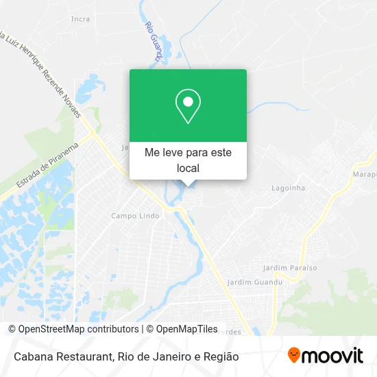 Cabana Restaurant mapa