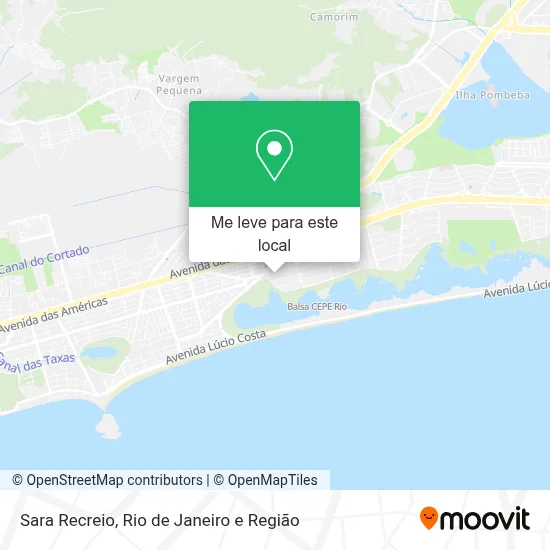 Sara Recreio mapa