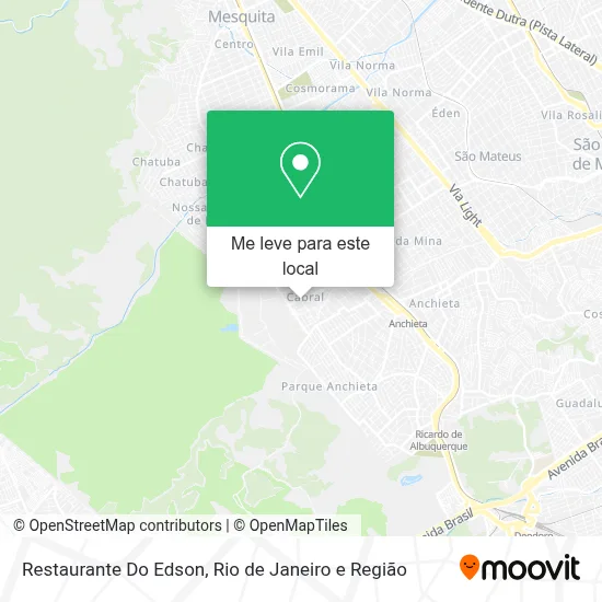 Restaurante Do Edson mapa