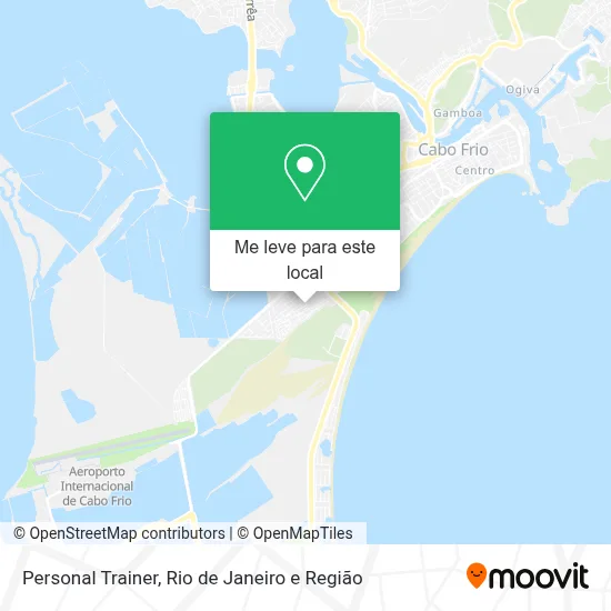 Personal Trainer mapa