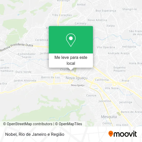 Nobel mapa