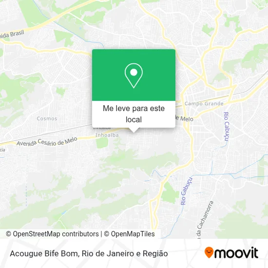 Acougue Bife Bom mapa