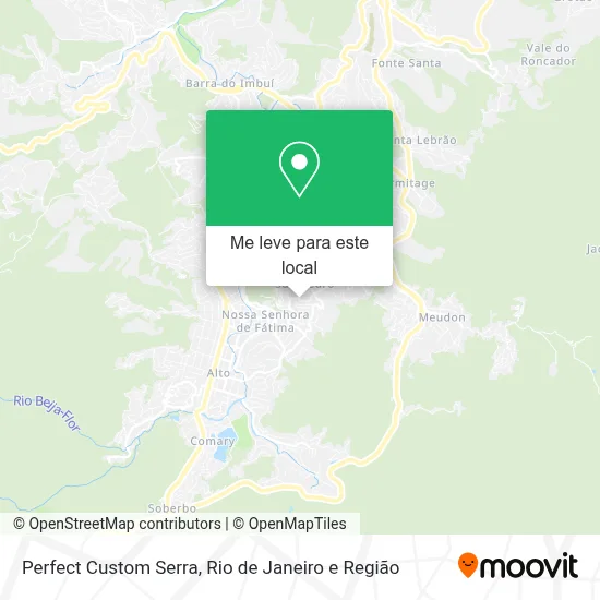 Perfect Custom Serra mapa