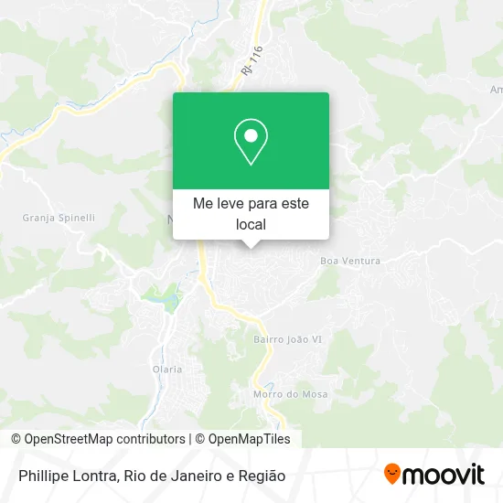 Phillipe Lontra mapa