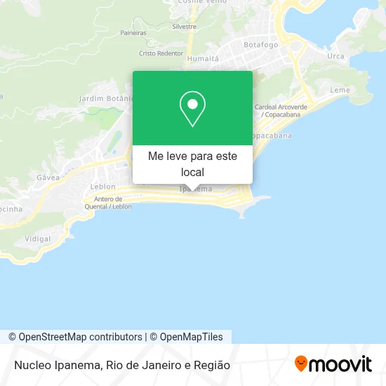 Nucleo Ipanema mapa