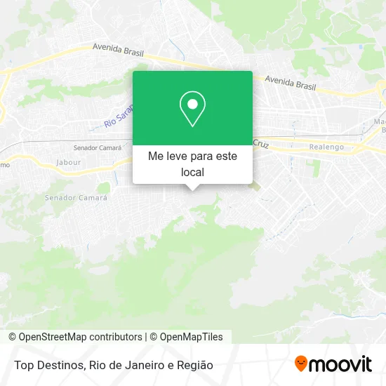 Top Destinos mapa