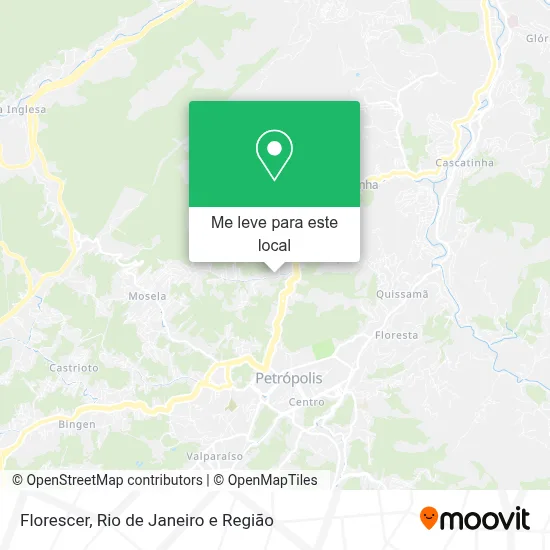 Florescer mapa