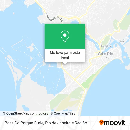 Base Do Parque Burle mapa