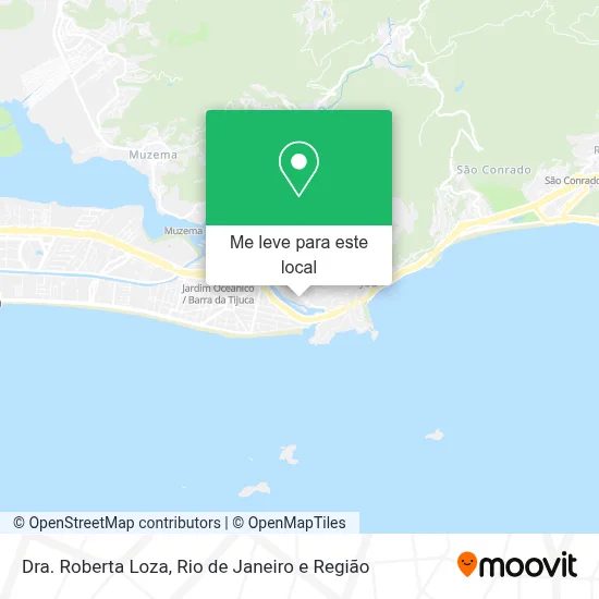 Dra. Roberta Loza mapa