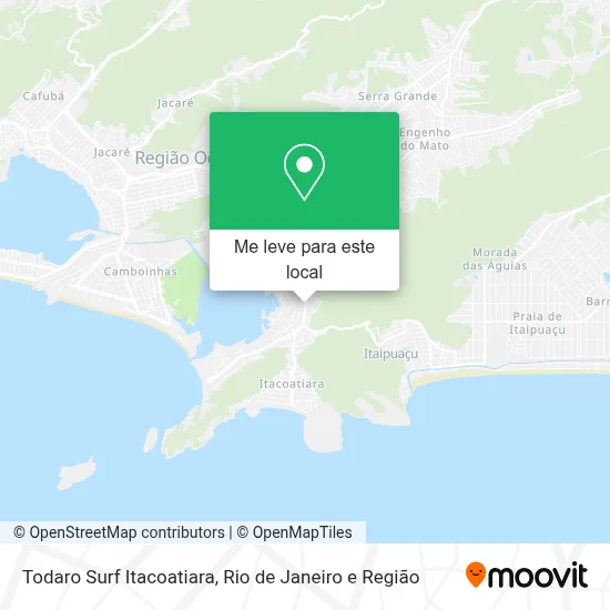 Todaro Surf Itacoatiara mapa